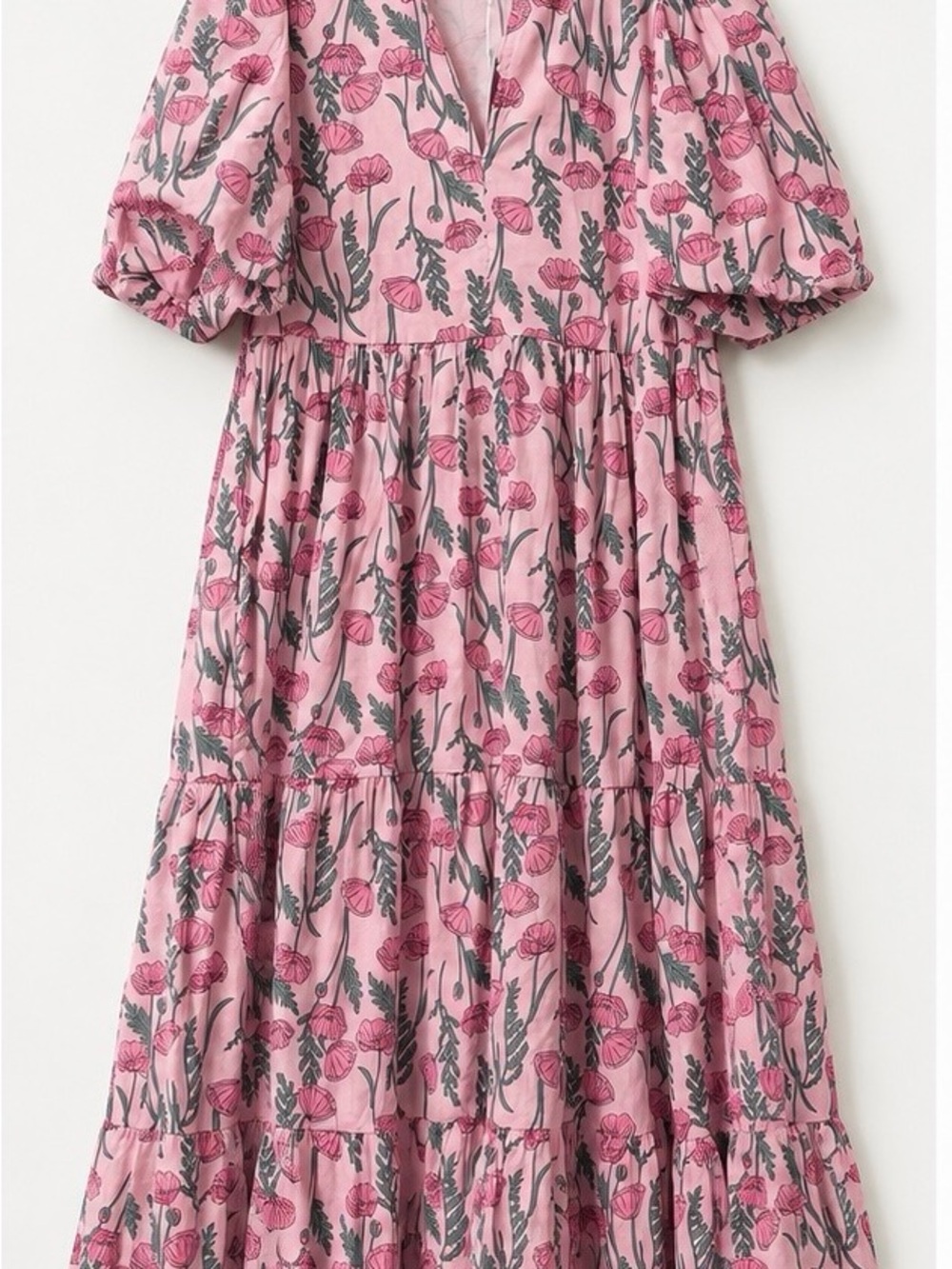 Tuckernuck Amaryllis Floaral Cisco Maxi Dress